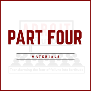 Part Four Materials